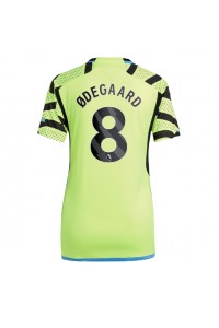 Fotbalové Dres Arsenal Martin Odegaard #8 Dámské Venkovní Oblečení 2023-24 Krátký Rukáv